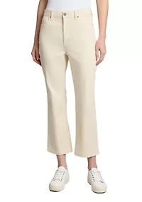 Petite The Lexington Cropped Flare Jeans