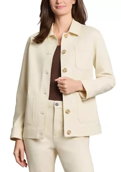 Women's Patch Pocket Denim Jacket
