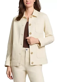 Women's Patch Pocket Denim Jacket