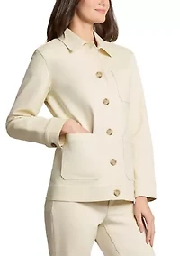 Women's Patch Pocket Denim Jacket
