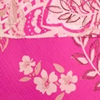 Women's Floral Printed Multi Tiered Dress