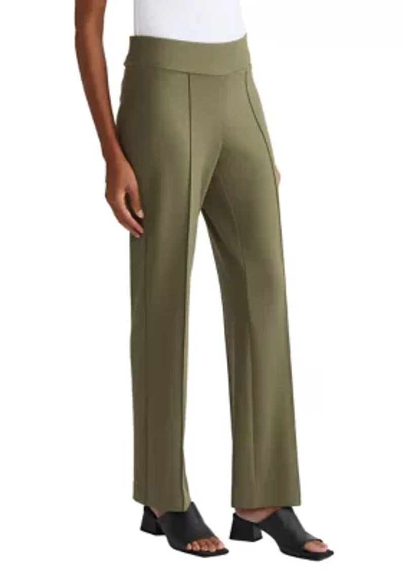 Women's Pull On Pintuck Trouser Pants