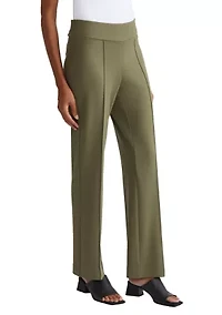 Women's Pull On Pintuck Trouser Pants