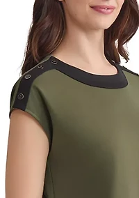 Women's Drop Shoulder Sleeve Top