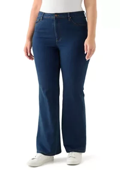 Plus Lexington High-Rise Slim Bootcut Jeans