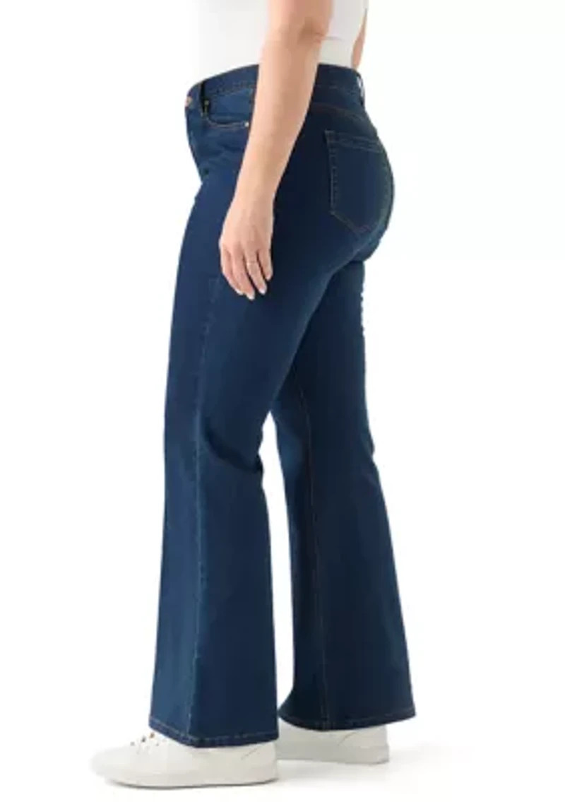 Plus Lexington High-Rise Slim Bootcut Jeans