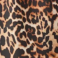 Women's 3/4 Sleeve Printed Chiffon Shirt Dress
