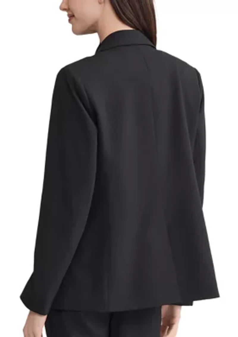 Women's 1 Button Lapel Jacket