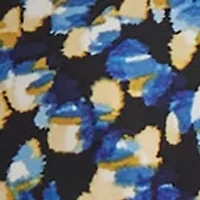 Petite 3/4 Sleeve Keyhole Top