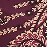 Petite Crewneck with 3/4 Puff Cuff Sleeve Top