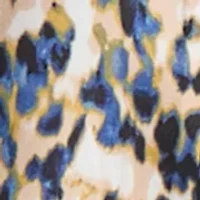 Women's Long Sleeve Printed Utility Blouse