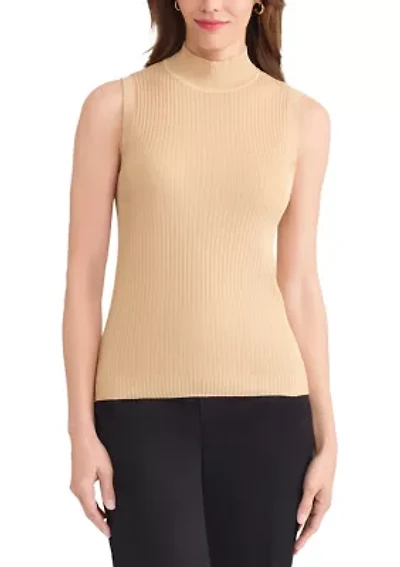 Petite Sutton Mock Neck Tank