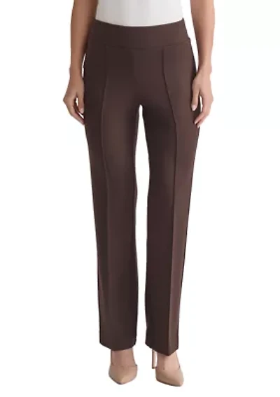 Petite Pull On Pintuck Trousers