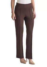 Petite Pull On Pintuck Trousers