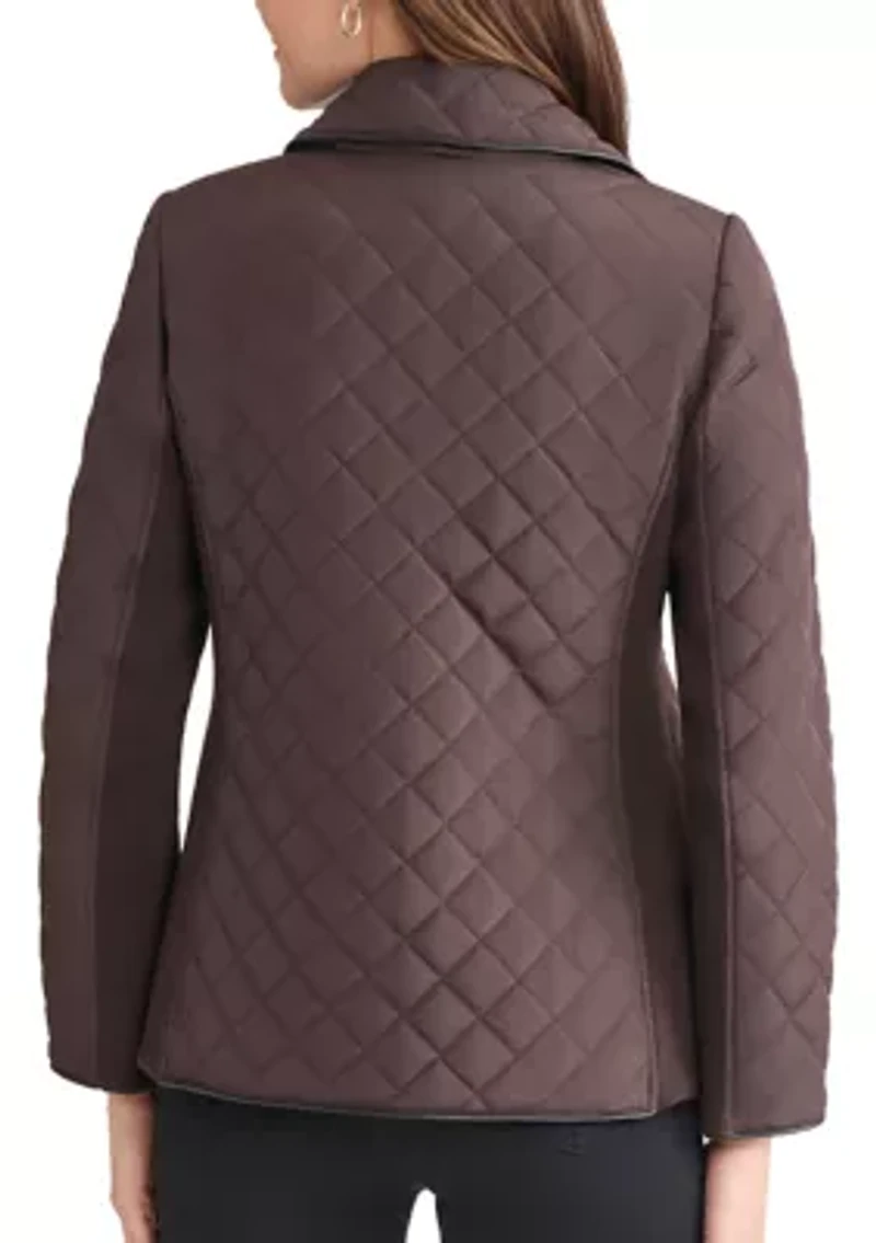 Women's Quilted Snap Front Jacket