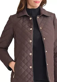 Women's Quilted Snap Front Jacket