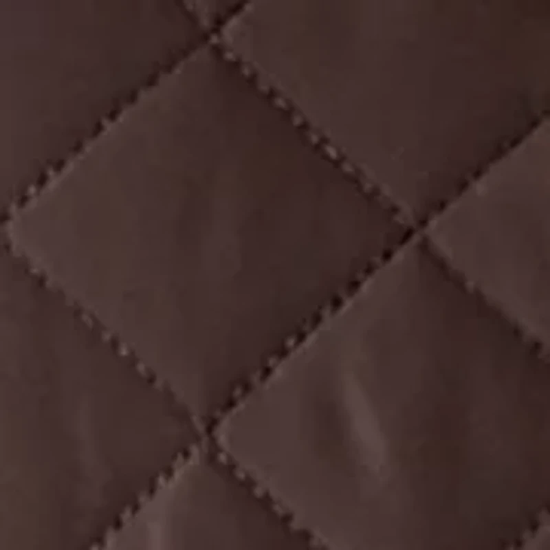 Plus Snap Front Quilted Jacket