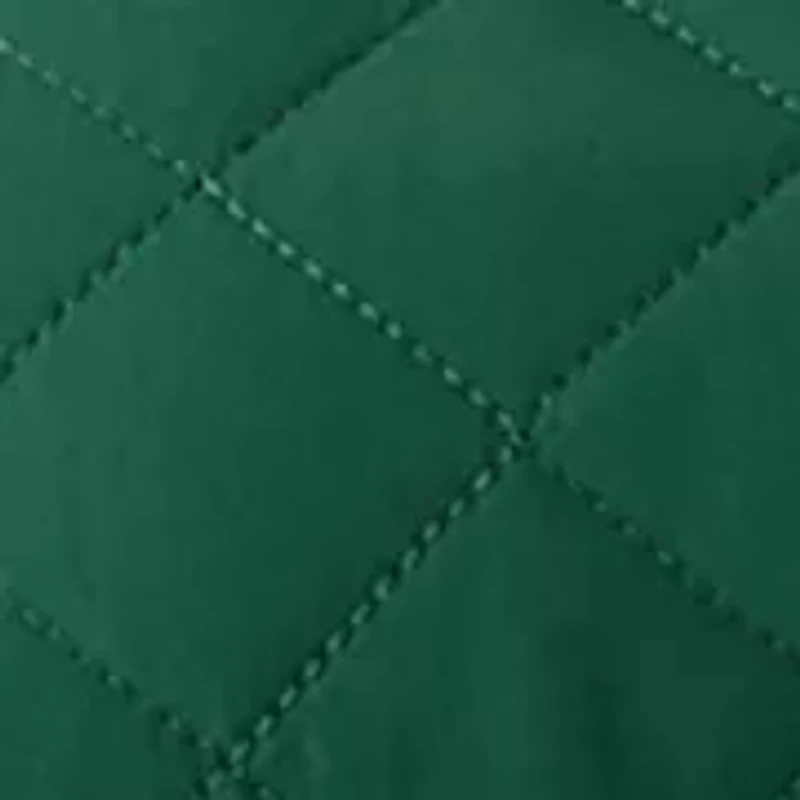 Plus Snap Front Quilted Jacket