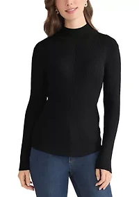 Women's Ribbed Turtleneck Sweater