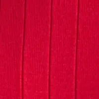 Women's Funnel Neck Long Sleeve Wide Rib Top