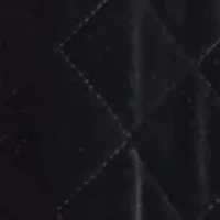 Women's Snap Front Quilted Velvet Jacket