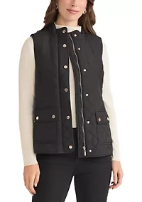 Petite Patch Pocket Vest