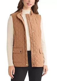 Petite Patch Pocket Vest