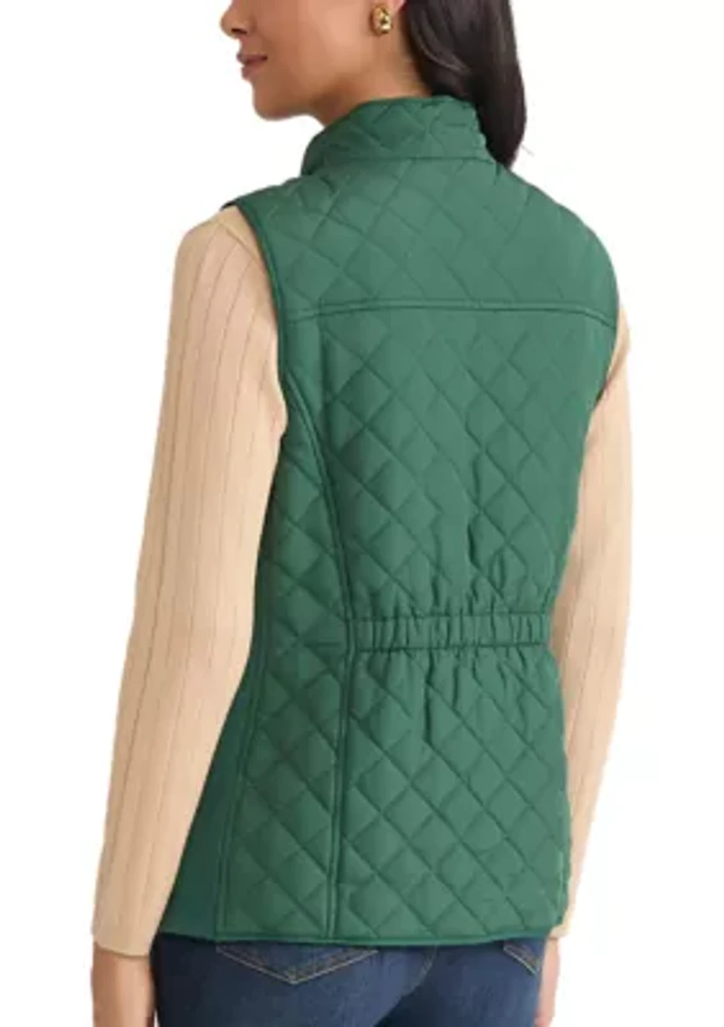 Petite Patch Pocket Vest