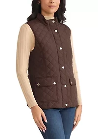 Petite Patch Pocket Vest