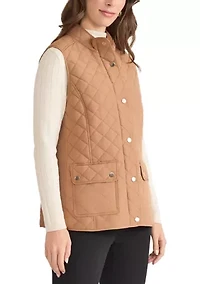 Petite Patch Pocket Vest