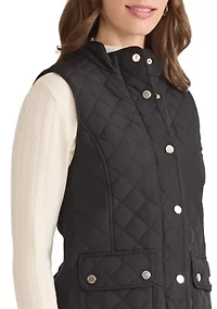 Petite Patch Pocket Vest