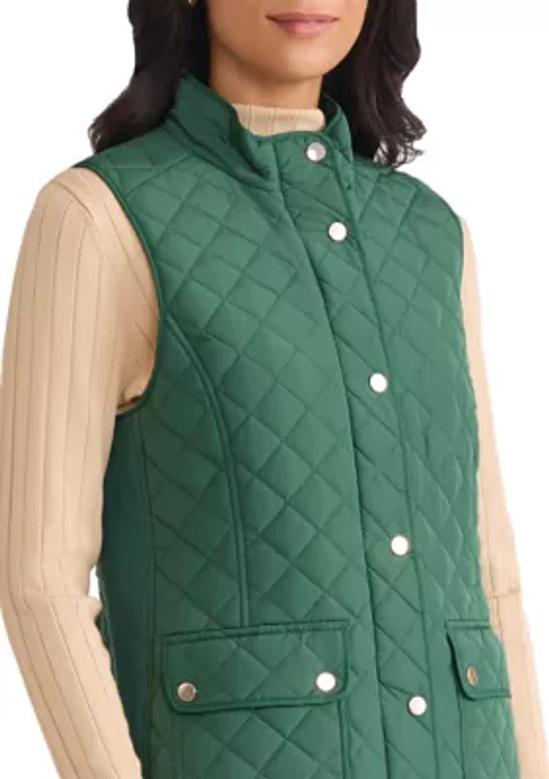 Petite Patch Pocket Vest