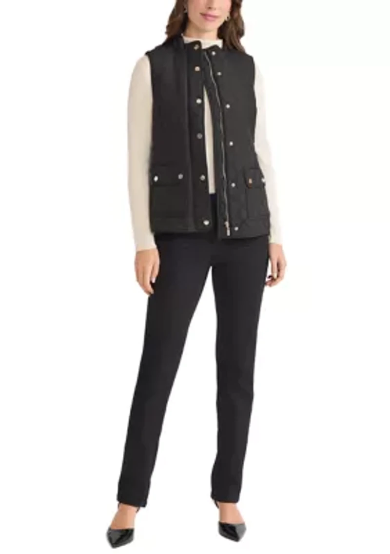 Petite Patch Pocket Vest