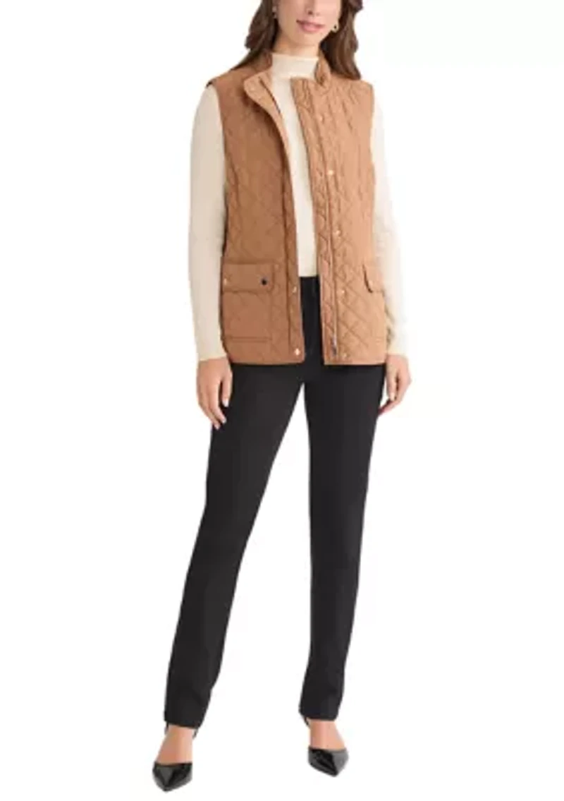 Petite Patch Pocket Vest