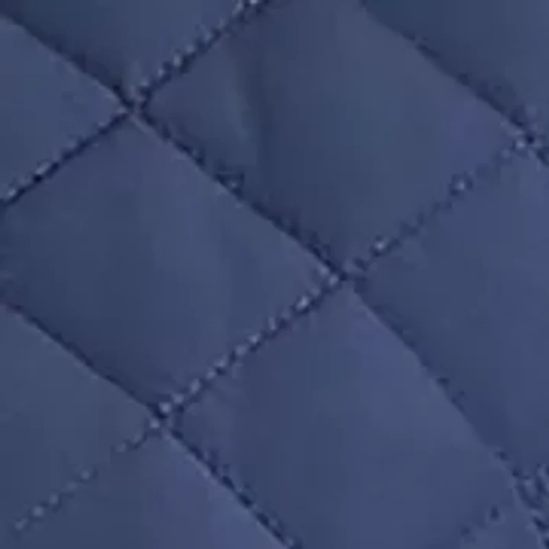 Women's Quilted Jacket with Decorative Stitch