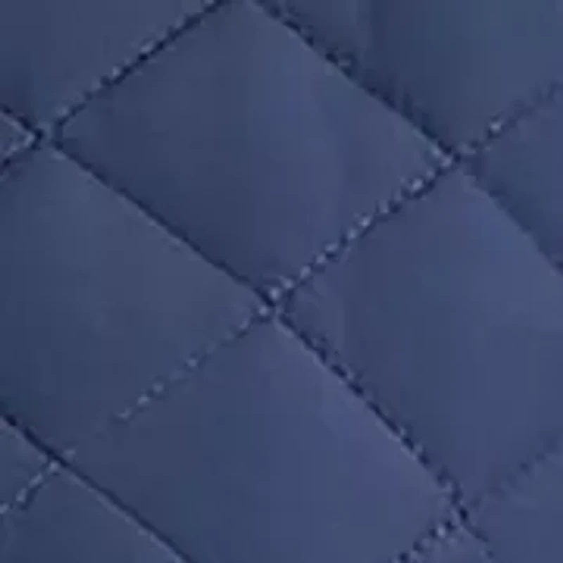 Petite Quilted Jacket with Decorative Stitch