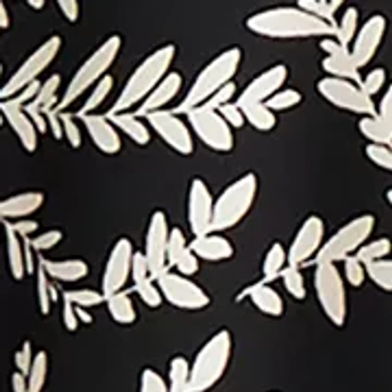 Women's Three-Quarter Sleeve V-Neck Top with Trim