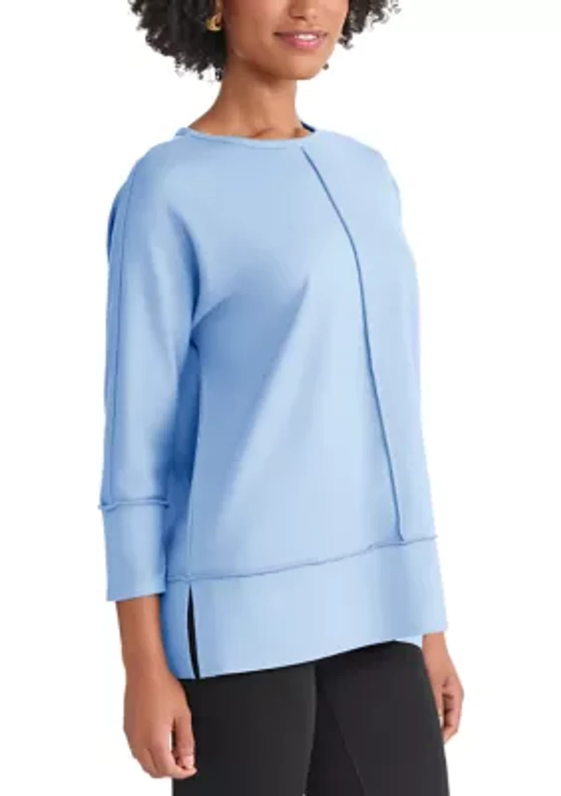 Women's Three-Quarter Dolman Sleeve Serenity Knit Top