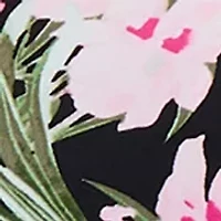 Women's 3/4 Sleeve Boat Neck Button Shoulder Top