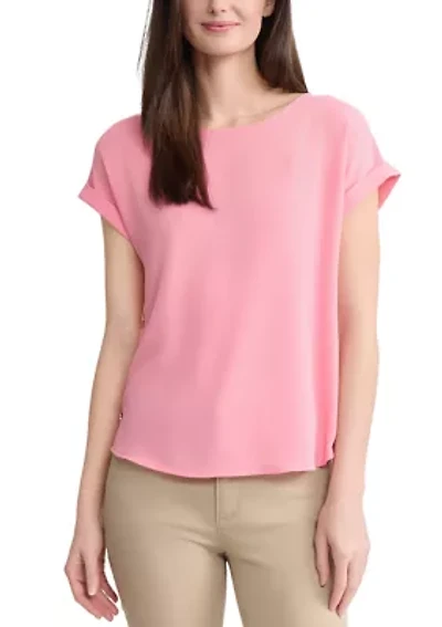 Women's Side Button Blouse
