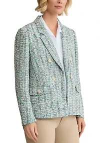 Women's Faux Double Breasted Jacket