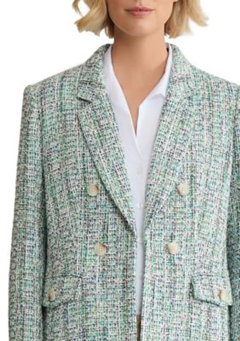 Women's Faux Double Breasted Jacket