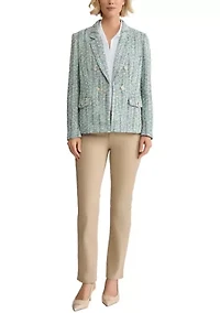 Women's Faux Double Breasted Jacket