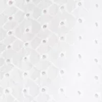 Women's Short Sleeve Eyelet Blouse