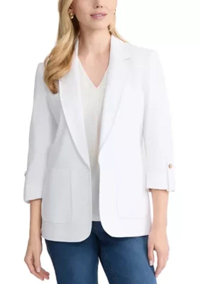 Women's Faux Double Breasted Jacket