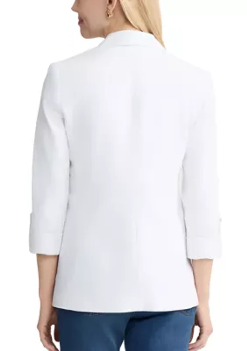 Women's Faux Double Breasted Jacket