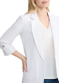 Women's Faux Double Breasted Jacket