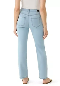 Petite Lexington Straight-Leg Jeans