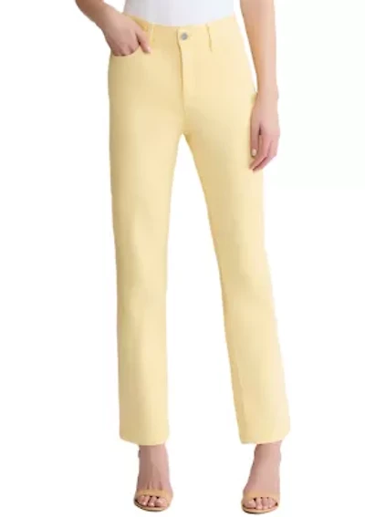 Petite Lexington Straight Leg Jeans