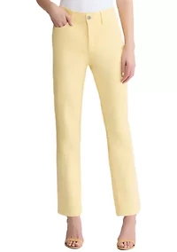 Petite Lexington Straight Leg Jeans
